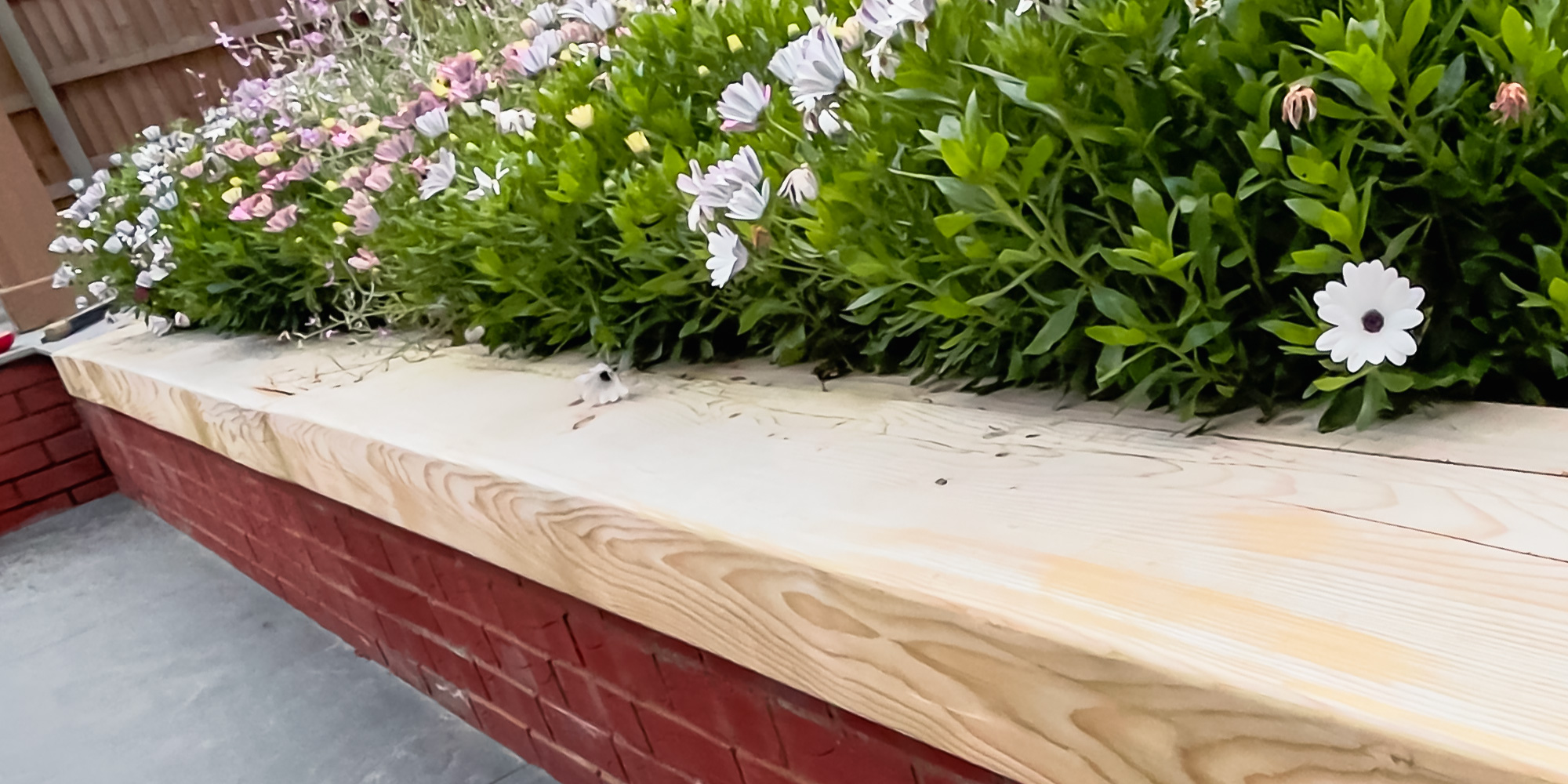 Completed garden with porcelain terrace and gazebo — Urban Oasis, Giffard Park